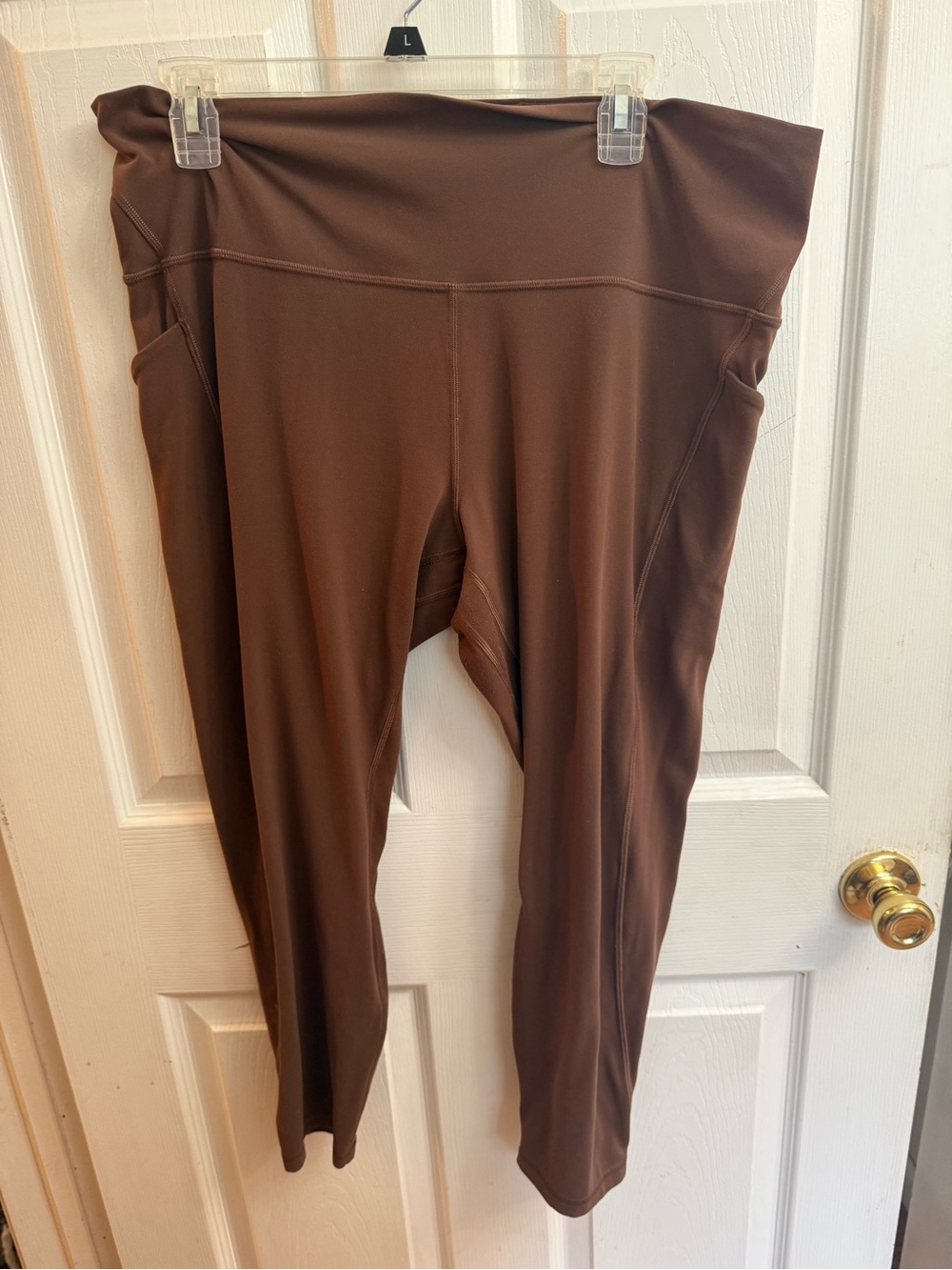 Lululemon Align High-Rise Pant with Pockets 25" Espresso, size 18